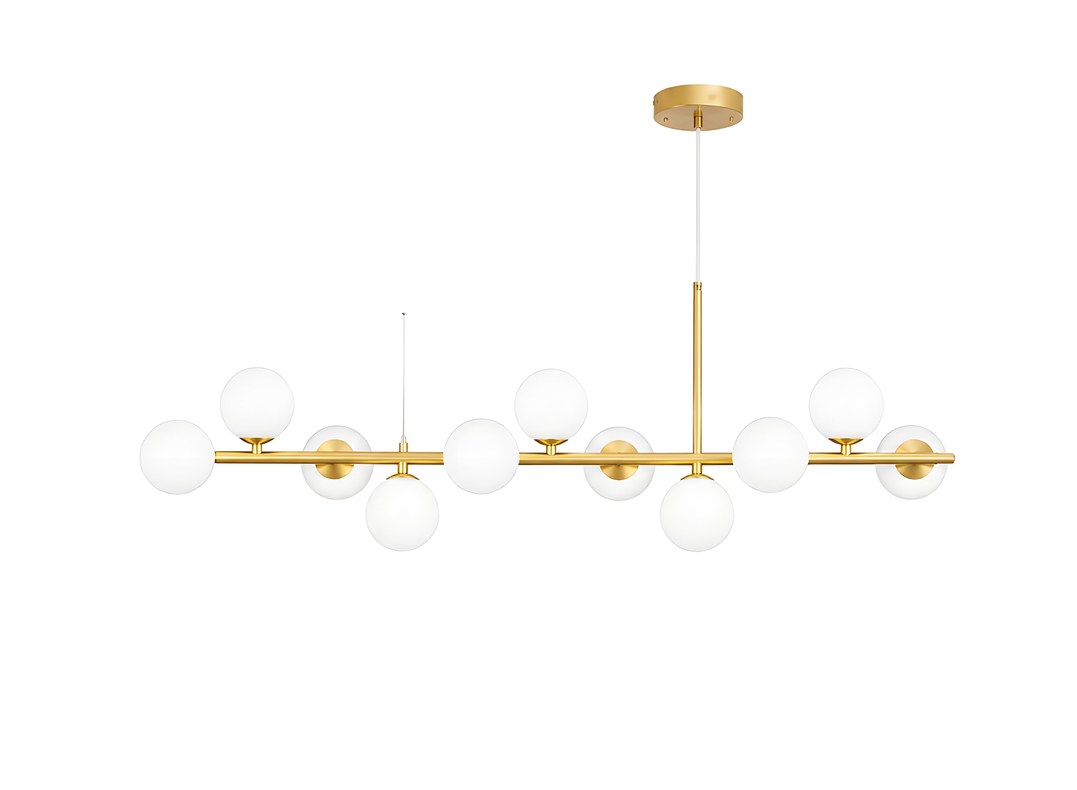 Modern Sputnik Glass Ball Pendant Light for Dining Room Kitchen Island and Living Room