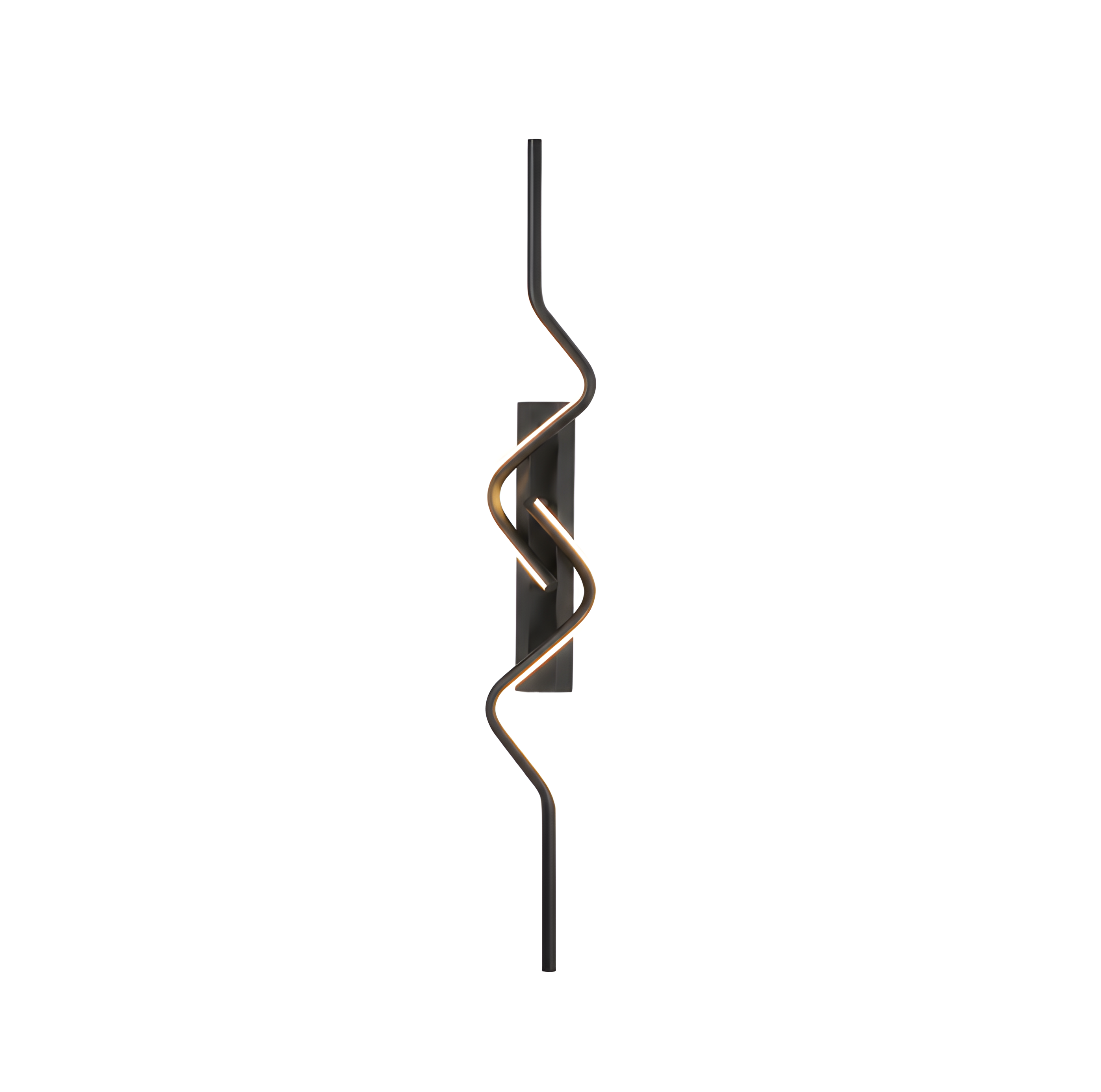 Modern LED Wave Wall Sconce for Living Room Stairwell and Entryway