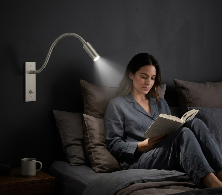 Adjustable LED Wall Sconce for Bedroom Living Room and Hallway