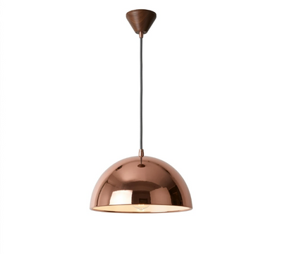Rose Gold Globe Pendant Light for Kitchen Island Dining Room and Bedroom