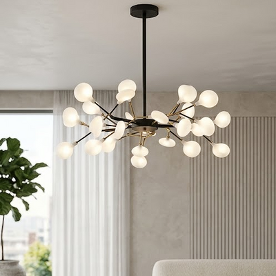 Modern Firefly Branch Chandelier for Living Room Dining Room and Entryway