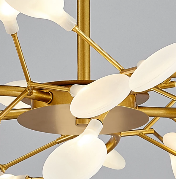 Modern Firefly Branch Chandelier for Living Room Dining Room and Entryway