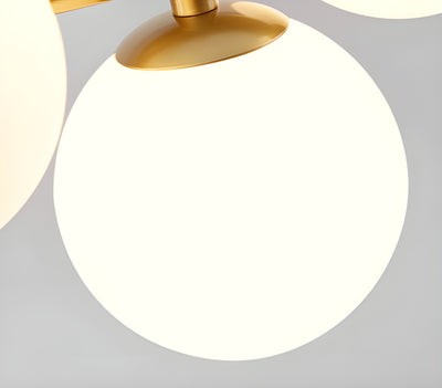 Modern Sputnik Glass Ball Pendant Light for Dining Room Kitchen Island and Living Room