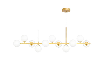 Modern Sputnik Glass Ball Pendant Light for Dining Room Kitchen Island and Living Room