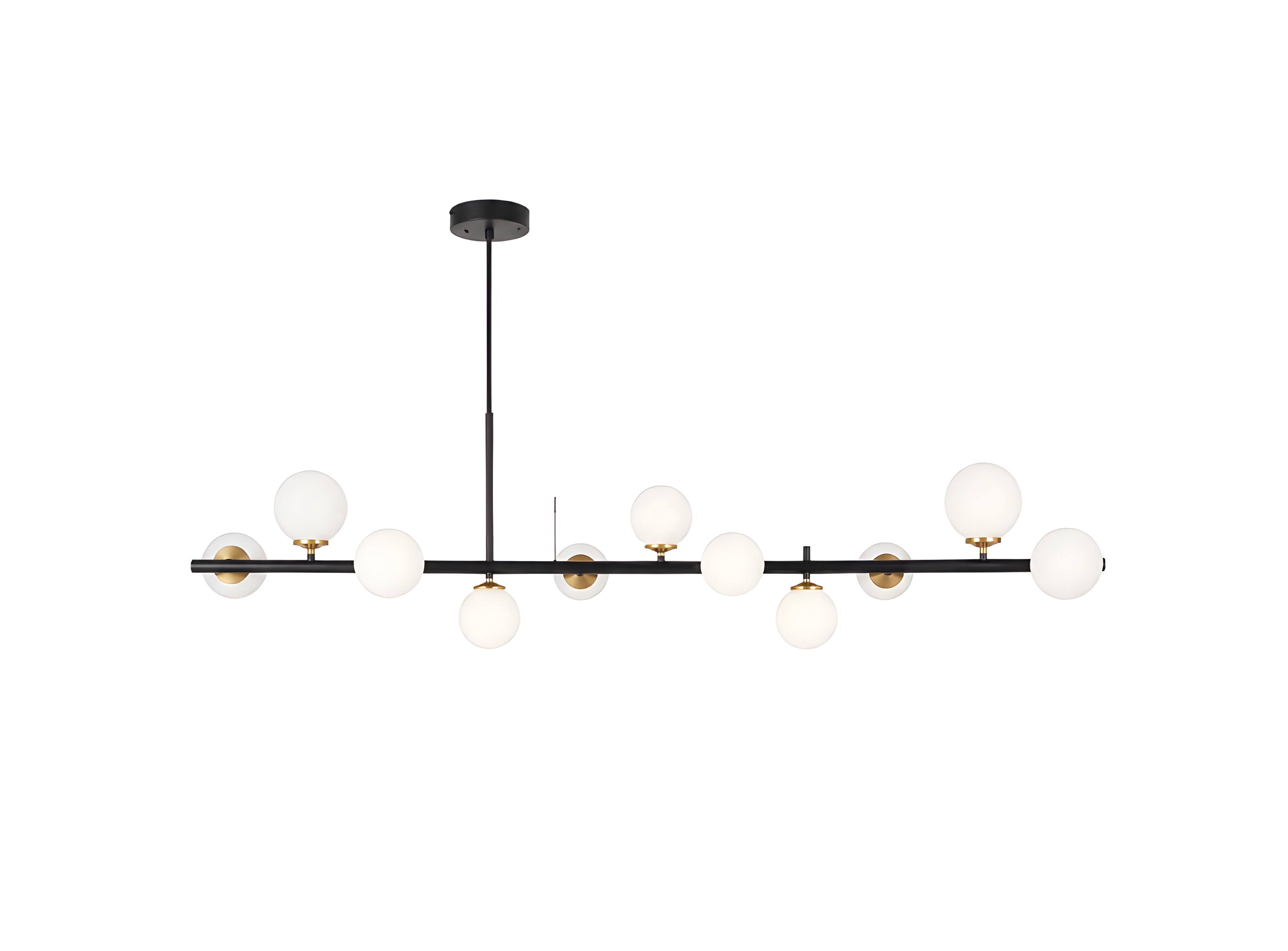 Modern Sputnik Glass Ball Pendant Light for Dining Room Kitchen Island and Living Room