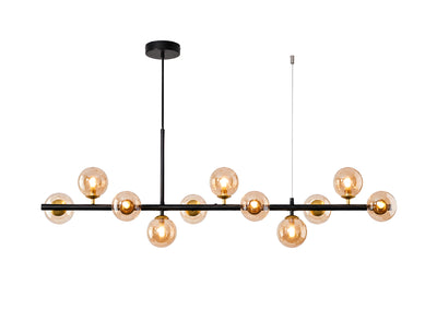 Modern Sputnik Glass Ball Pendant Light for Dining Room Kitchen Island and Living Room